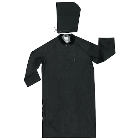 Mcr Safety Garments, Classic Plus, .35mm, PVC/Poly, Coat, Cor, X4 247CX4